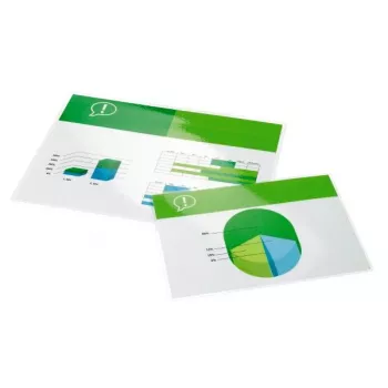 GBC laminovacie fólie A4 100 mikrónov, lesklé, transparentné, A4, 216 mm, 303 mm, 100 kusov
