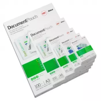 GBC laminovacie fólie A2 125 mikrónov, lesklé, transparentné, A2, 50 kusov, 459 mm, 625 mm