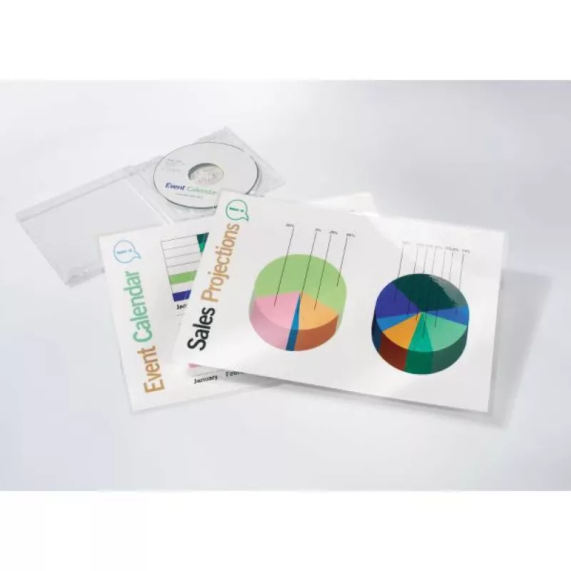 GBC laminovacie fólie A3 75 mikrónov, lesklé, transparentné, A3, 303 mm, 0,15 mm, 426 mm