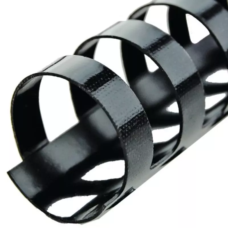 GBC CombBind viazacie hrebene 19 mm A4 21R, čierna, 180 listov, polyvinylchlorid (PVC), A4, 1,9 cm, 990 g