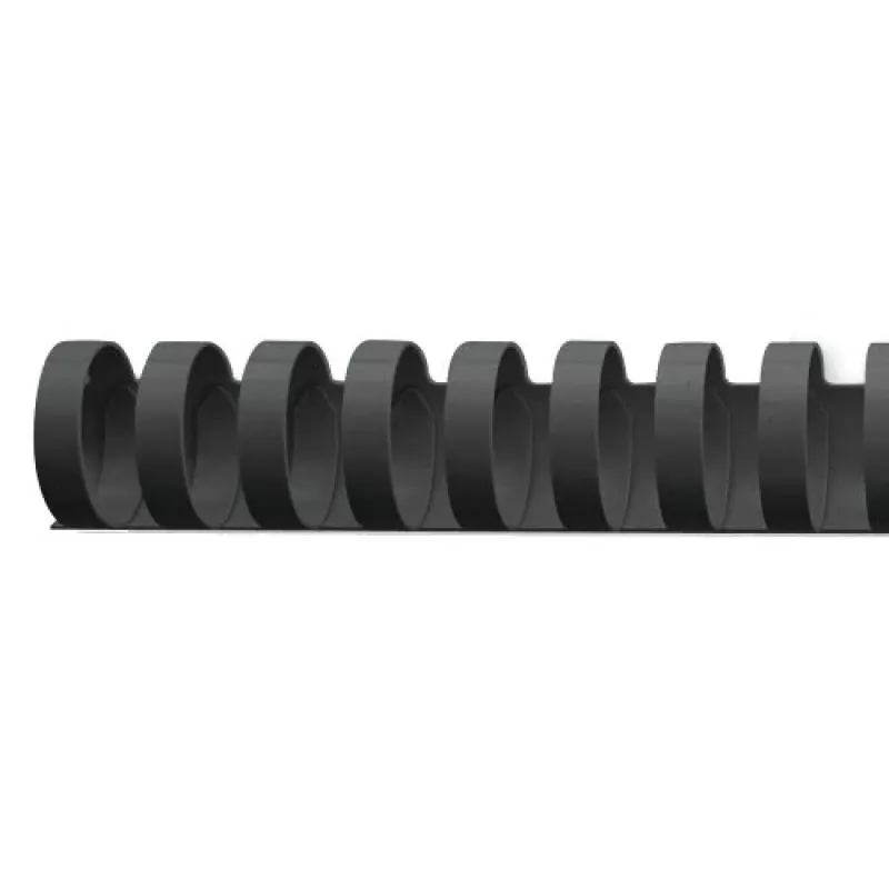 GBC CombBind viazacie hrebene 19 mm A4 21R, čierna, 180 listov, polyvinylchlorid (PVC), A4, 1,9 cm, 990 g