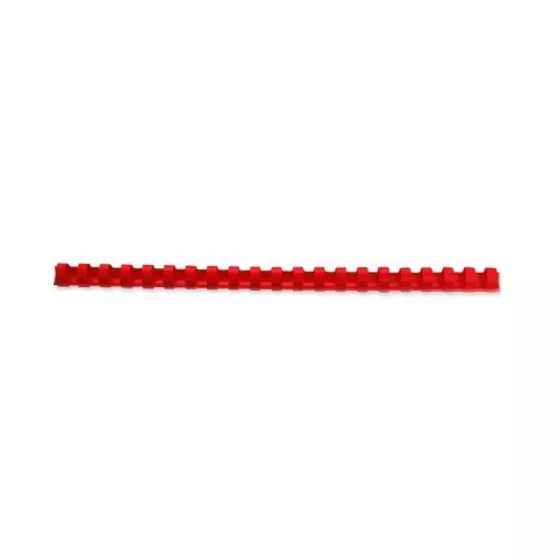 GBC CombBind viazacie hrebene 10 mm A4 21R, červená, 65 listov, polyvinylchlorid (PVC), A4, 100 ks