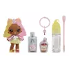 MGA Entertainment Yummiland Lip Gloss bábika séria 2 - Cotton Candy (Nia Candy Fluff)