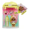 MGA Entertainment Yummiland Lip Gloss bábika séria 2 - Cotton Candy (Nia Candy Fluff)