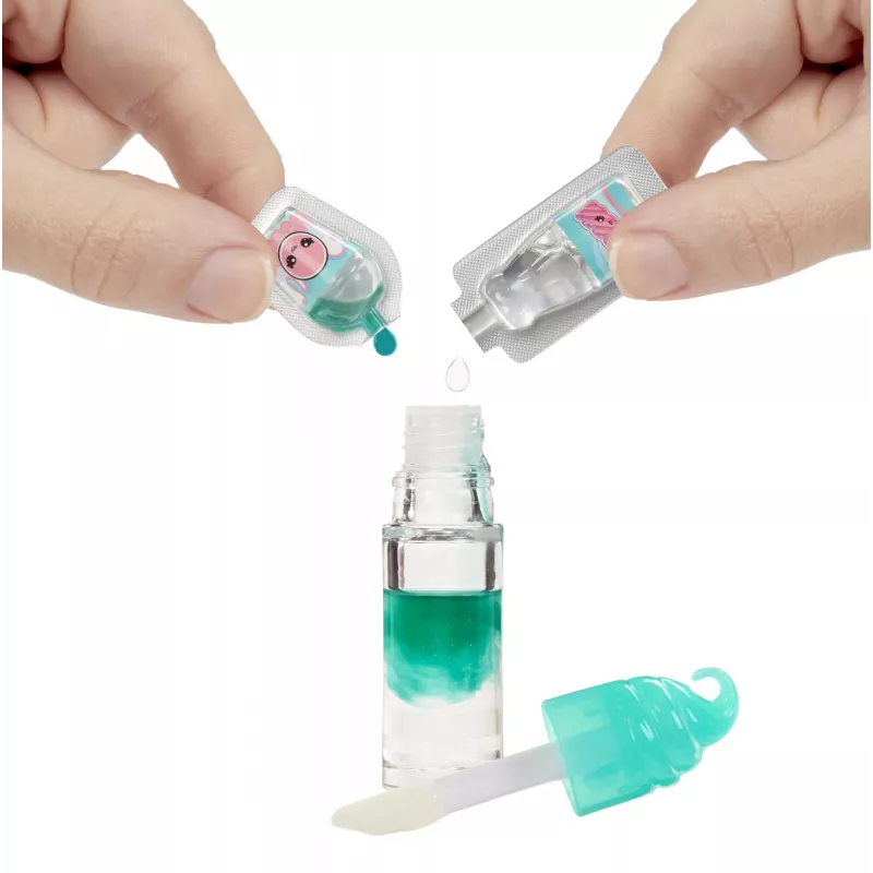 MGA Entertainment Yummiland Lip Gloss bábika séria 2 - Lakritz (Susie Sour Straw)