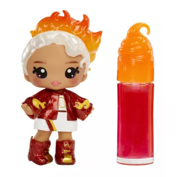 MGA Entertainment Yummiland Lip Gloss bábika séria 2 - Cinnamon Spice (Amber Cinnamon)