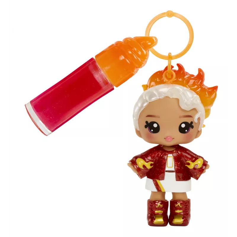 MGA Entertainment Yummiland Lip Gloss bábika séria 2 - Cinnamon Spice (Amber Cinnamon)