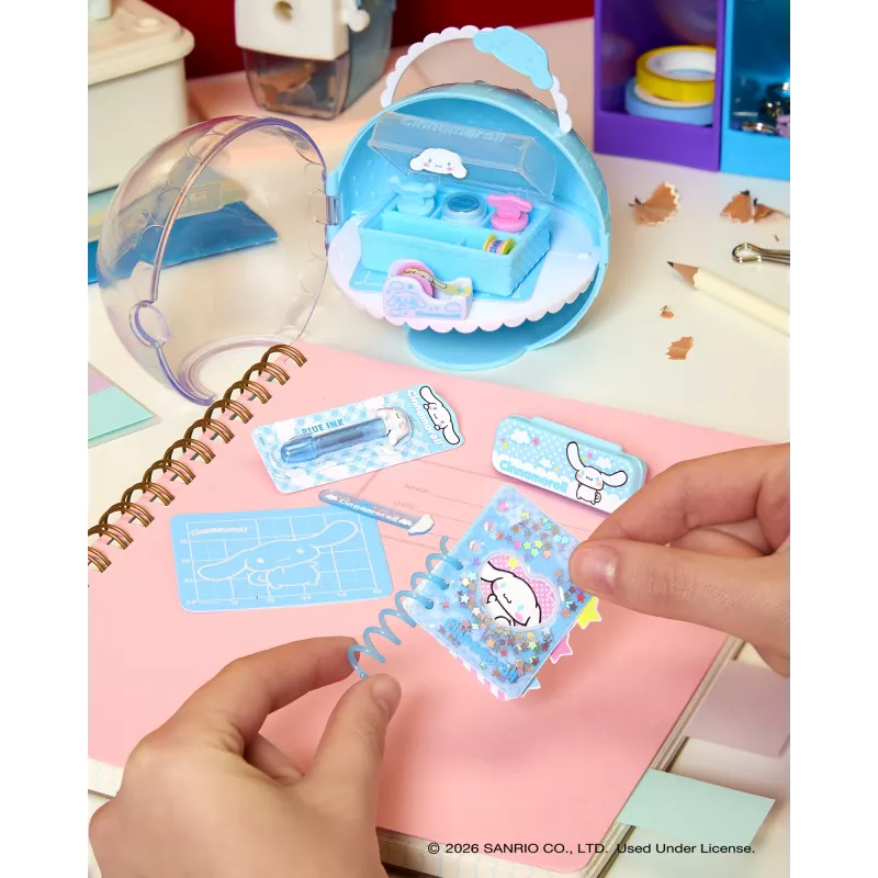 Miniverse Make It Mini Hello Kitty and Friends séria 3, 8 rokov, Hello Kitty, viacfarebná, plast, živica