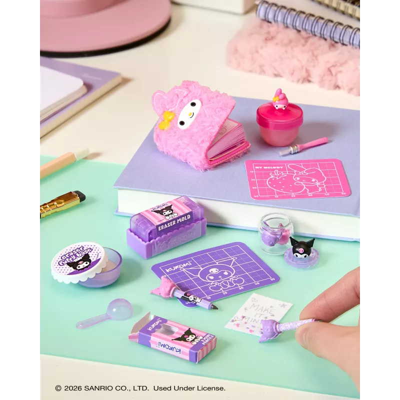 Miniverse Make It Mini Hello Kitty and Friends séria 3, 8 rokov, Hello Kitty, viacfarebná, plast, živica