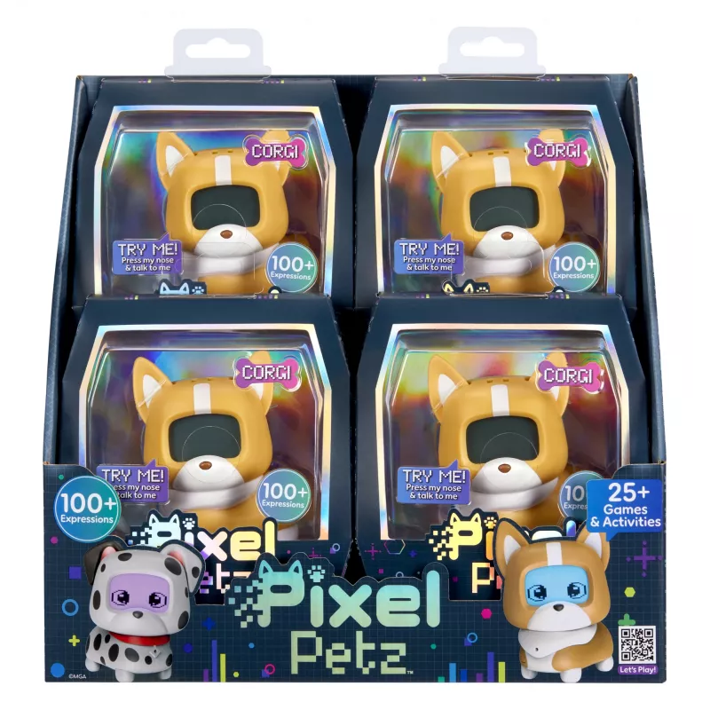 MGA Entertainment Pixel Petz - Corgi v PDQ