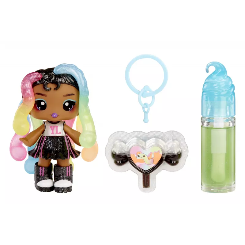 MGA Entertainment Yummiland Lip Gloss bábika Sour Sweeties - Sasha Sourworms