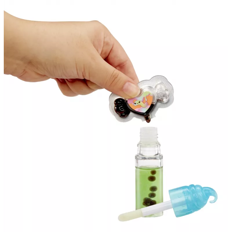 MGA Entertainment Yummiland Lip Gloss bábika Sour Sweeties - Sasha Sourworms