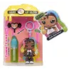 MGA Entertainment Yummiland Lip Gloss bábika Sour Sweeties - Sasha Sourworms