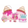 MGA Entertainment Yummiland Beauty Bag sada + Lip Gloss bábika - Ice Cream Beauty Bag