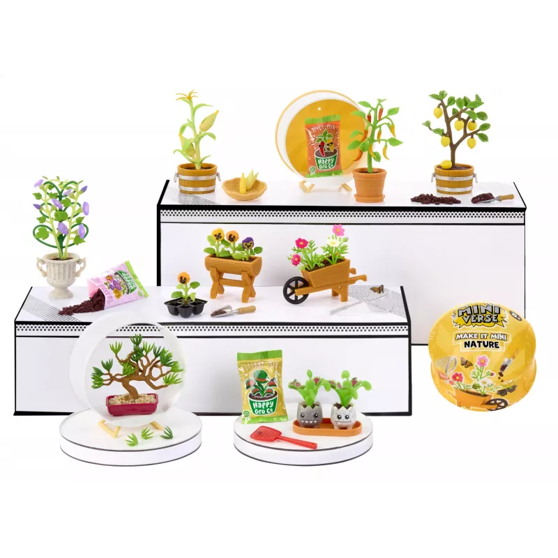 Miniverse Make It Mini Nature - séria 3, 8 rokov, viacfarebné, plast