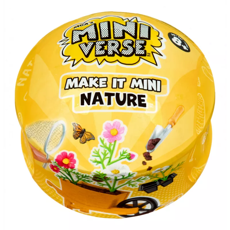 Miniverse Make It Mini Nature - séria 3, 8 rokov, viacfarebné, plast