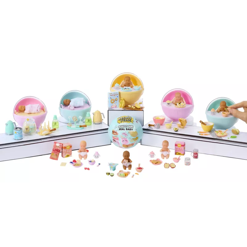 Miniverse Make It Mini Real Baby, 8 rokov, viacfarebné, plast