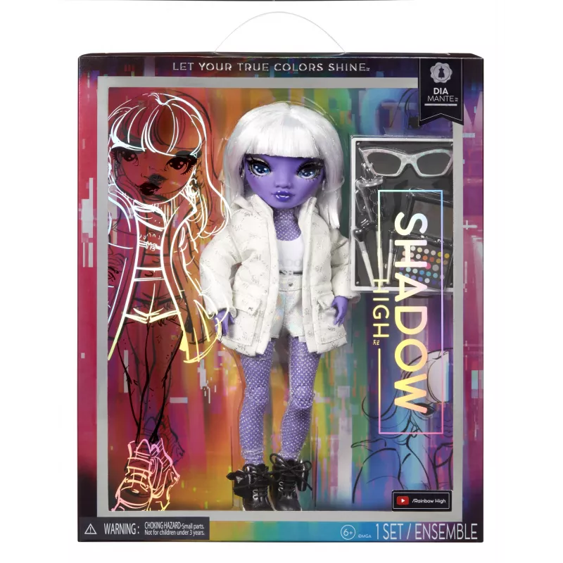 Rainbow High Shadow High 583066EUC bábika