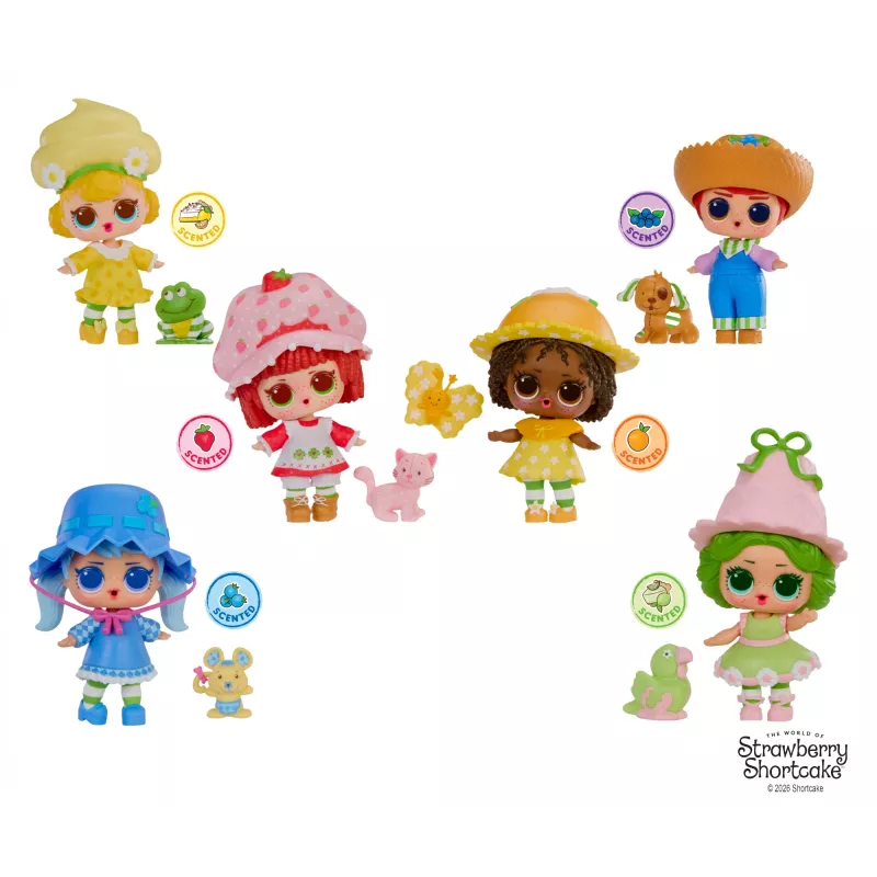 L.O.L. Surprise miluje Strawberry Shortcake Tots