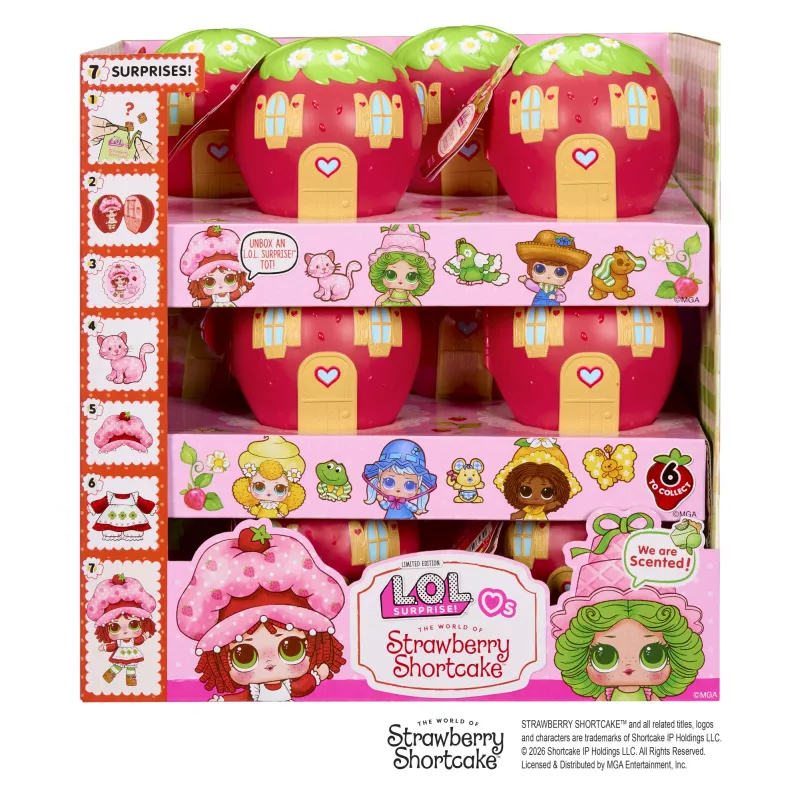L.O.L. Surprise miluje Strawberry Shortcake Tots