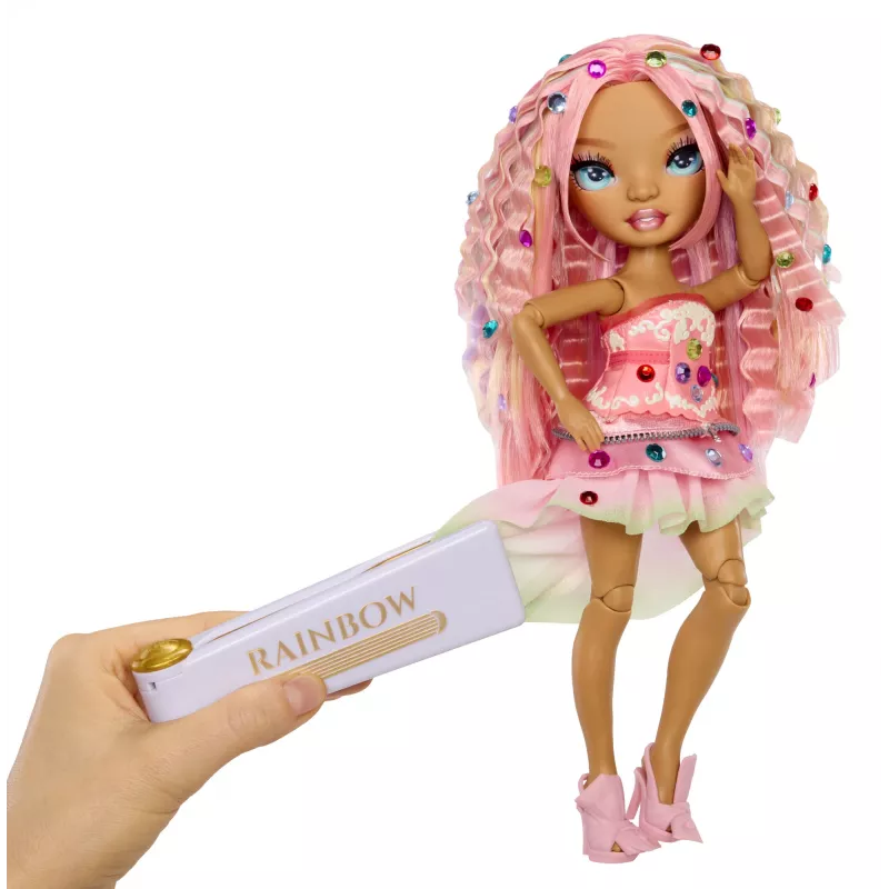 Rainbow High Be Dazzling módne bábiky - Adeline Rose (Pink)