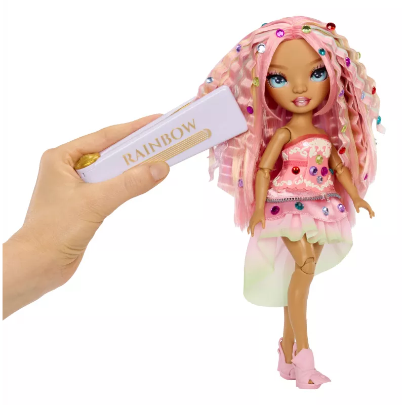 Rainbow High Be Dazzling módne bábiky - Adeline Rose (Pink)