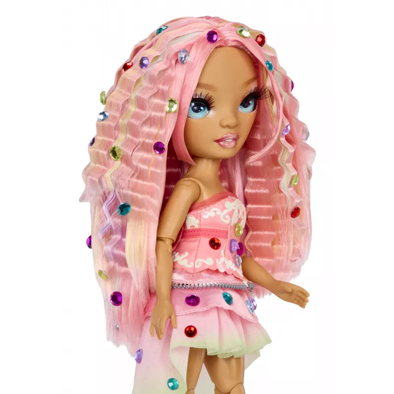 Rainbow High Be Dazzling módne bábiky - Adeline Rose (Pink)