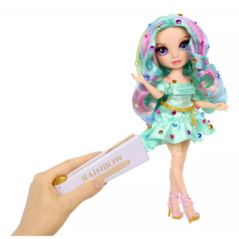 Rainbow High Be Dazzling módne bábiky - Celine Türkis (Teal)