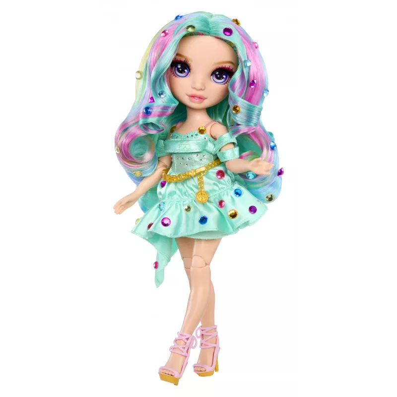 Rainbow High Be Dazzling módne bábiky - Celine Türkis (Teal)