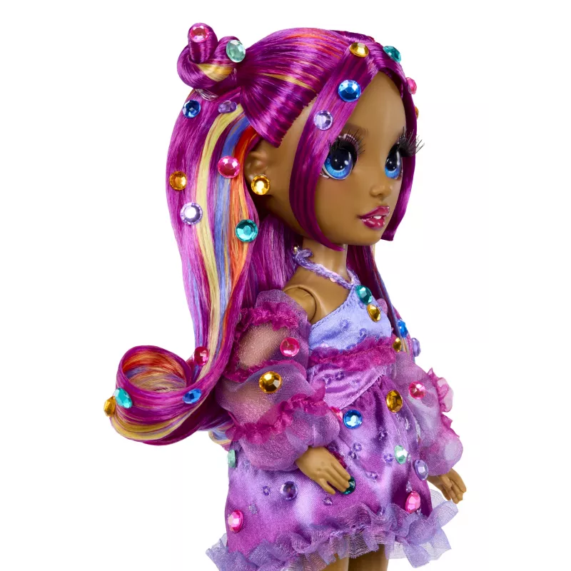 Rainbow High Be Dazzling módne bábiky - Noémie Violette (fialová)