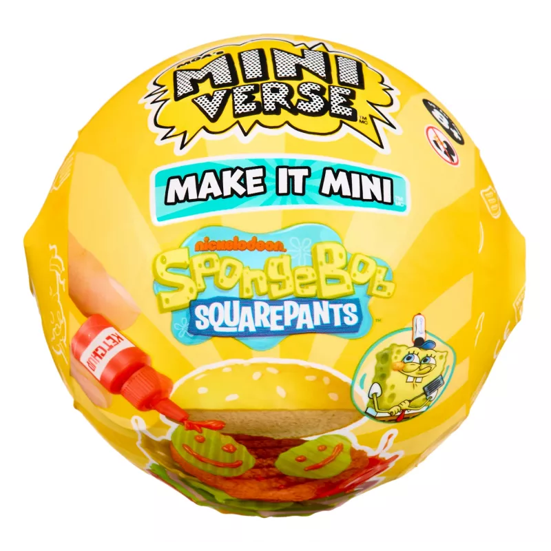Miniverse Make It Mini SpongeBob SquarePants, 8 rokov, viacfarebné