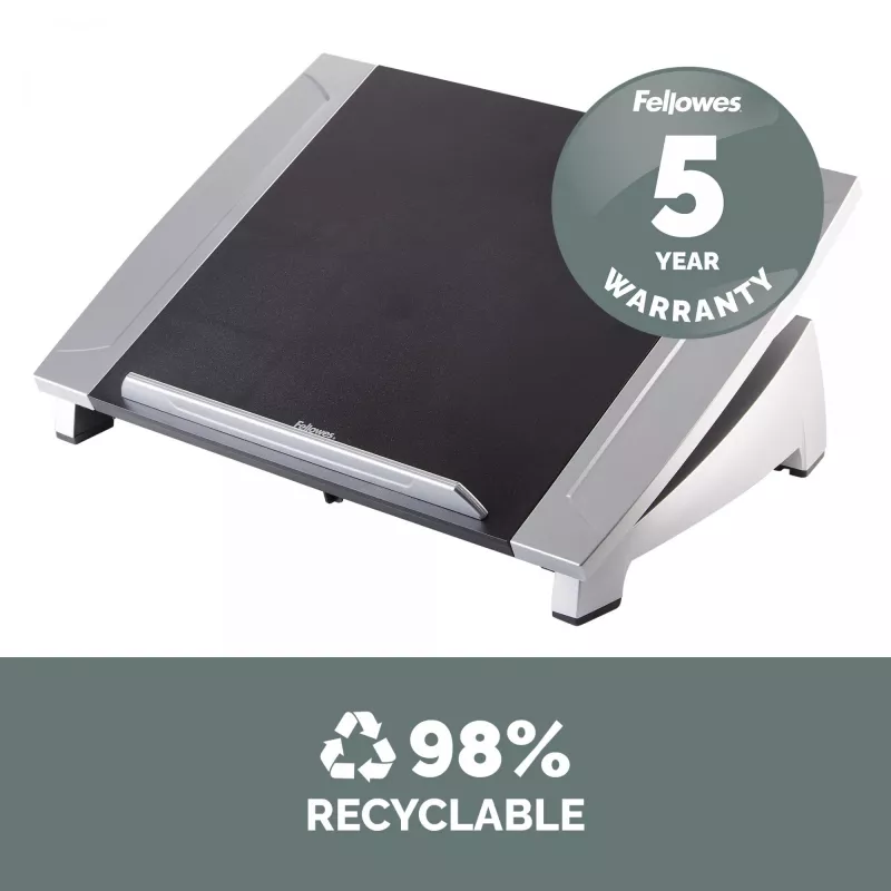 Fellowes Office Suites podstavec na notebook, čierny, 43,2 cm (17 palcov), 5 kg, 140 - 190 mm, 382 mm, 290 mm