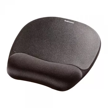 Fellowes podložka pod myš s podporou zápästia memory foam ergonomická podložka pod myš čierna