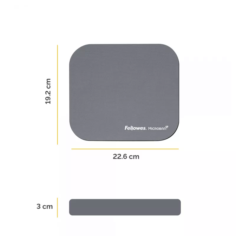 Fellowes 5934005 podložka pod myš strieborná