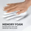 Fellowes Memory Foam podložka pod myš/opora zápästia zafírová