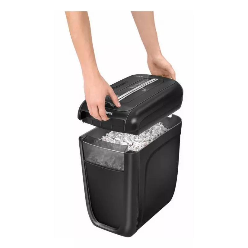 Fellowes 60Cs skartovačka krížový rez 72 dB 23 cm čierna