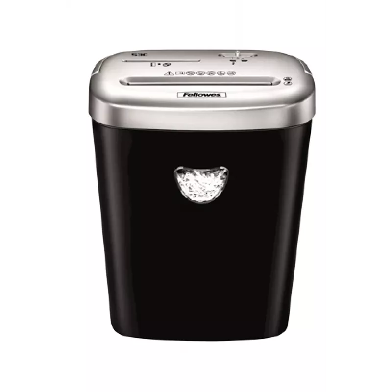 Fellowes 53C skartovačka čiastočkový rez 22 cm čierna
