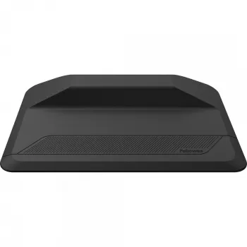 Fellowes protiúnavová podložka na státie – ActiveFusion ergonomická podložka pod stôl na sedenie a státie na použitie v práci alebo obytnom prostredí – H8,9 x B95,5 x T61 cm – čierna