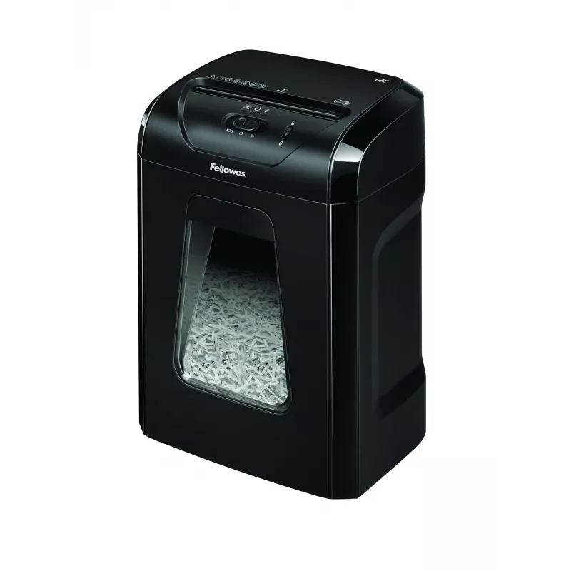 Fellowes Powershred 12C Skartovačka krížový rez 22,5 cm čierna