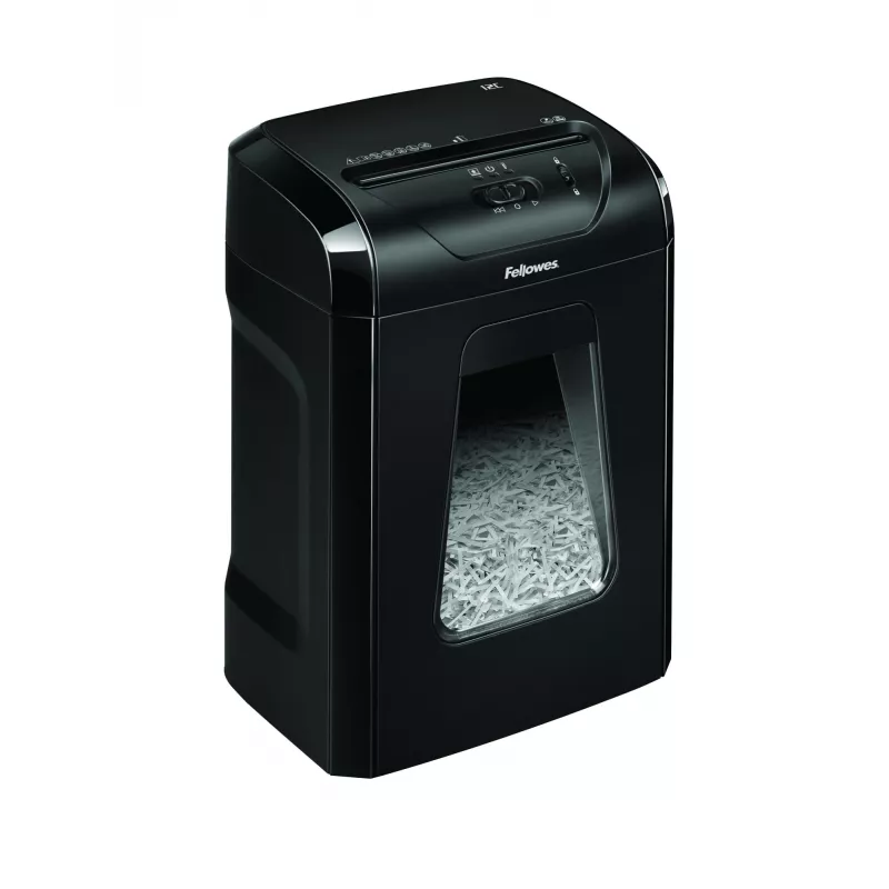 Fellowes Powershred 12C Skartovačka krížový rez 22,5 cm čierna