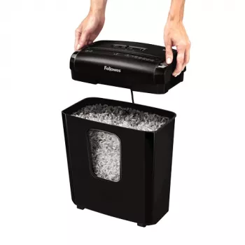 Fellowes Powershred 6M Skartovačka mikrostrih čierna