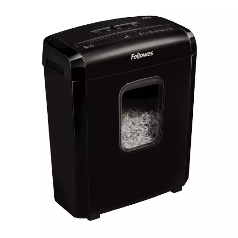 Fellowes Powershred 6M Skartovačka mikrostrih čierna