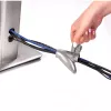 Fellowes CableZip podlahová káblová chránička strieborná 1 ks