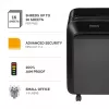 Fellowes LX Series Powershred LX210 Skartovačka čierna