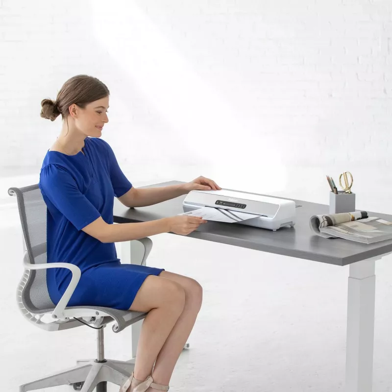 Fellowes Amaris A3 studená laminovačka 780 mm/min sivá, biela