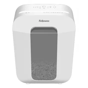 Fellowes LX Series Powershred LX50 (biela) skartovačka s čiastočným rezom – patentovaný bezpečnostný zámok