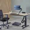 Fellowes 100136871 organizér káblov na stôl káblový kryt čierny 1 ks