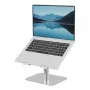 Fellowes Alumia Laptop-Riser – stojan na notebook na stôl, max. veľkosť 15 inch, max. hmotnosť 5 kg, strieborný