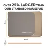 Fellowes Breyta (New) XL podložka pod myš Sand, Sand, monochromatická, protišmykový spodok