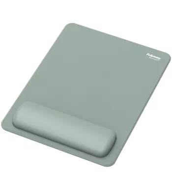 Fellowes Breyta XL podložka pod myš s opierkou zápästia XL podložka pod myš s opierkou zápästia s antibakteriálnou ochranou ergonomická podložka pod myš šalviová